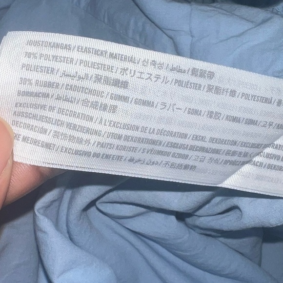 Abercrombie & Fitch The Linen Collection Light BlueSleeveless Dress size XLTall - Picture 5 of 6